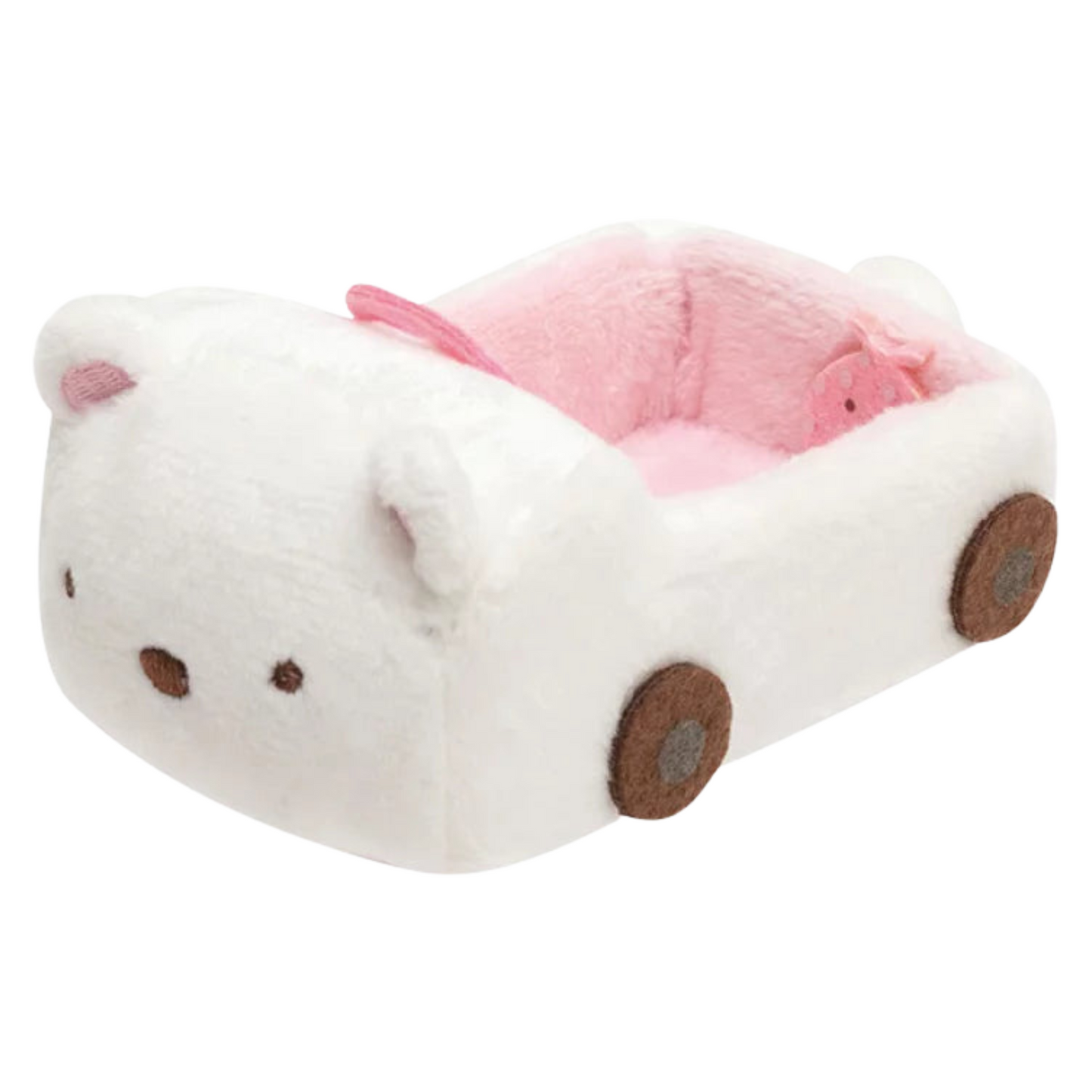 Sumikko Gurashi Shirokuma Car Shaped Bed for Mini Plushie