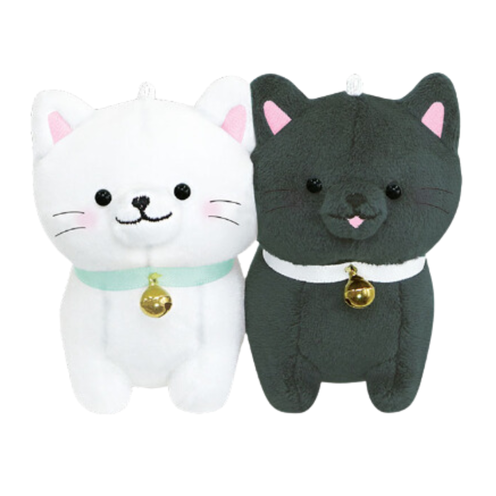 Kitten Besties Magnet Keyholder (white/black)