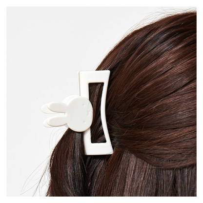 Miffy Hair Claw Clip Small - Ivory