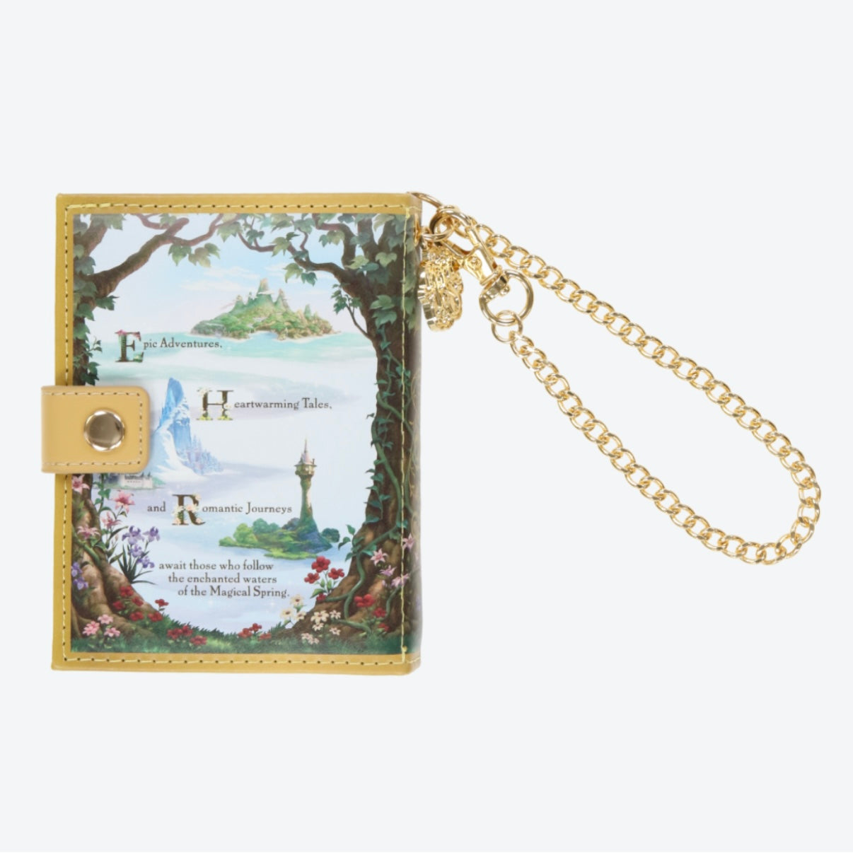 Disneysea Fantasy Spring Mini Wallet with Chain