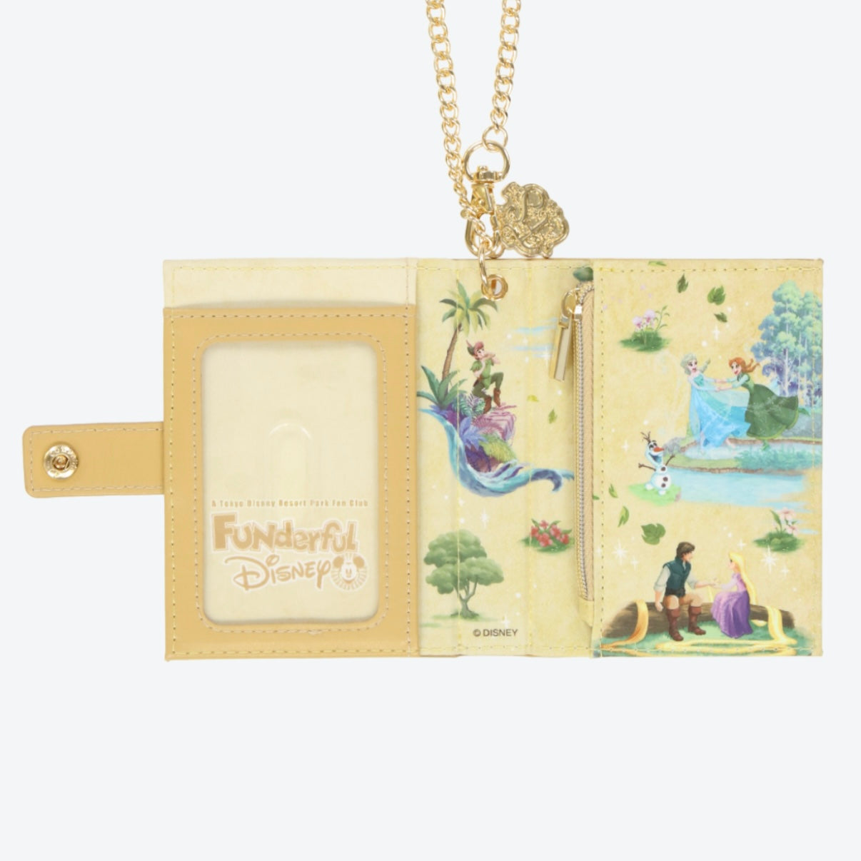 Disneysea Fantasy Spring Mini Wallet with Chain